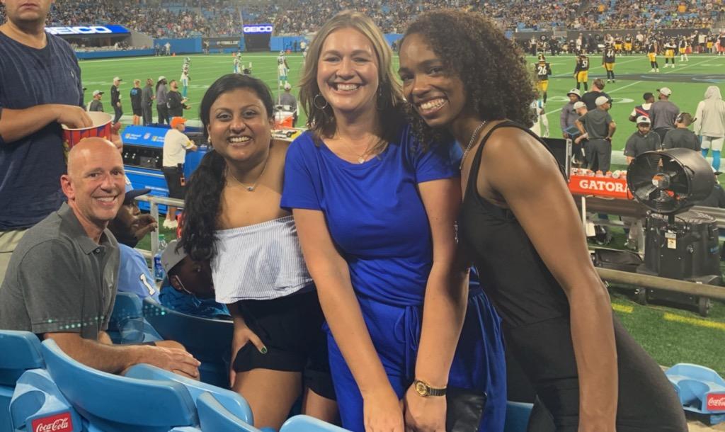 2021 panthers game with firm McIlveen lawyers at Panthers Game